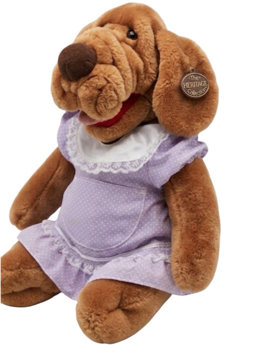 Ganz Bros. Vintage 1981 Wrinkles the Dog The Heritage Collection